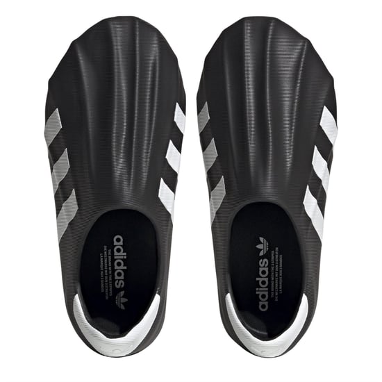 Boys adidas Originals Superstar Slip On Trainers in Core Black - Image 5