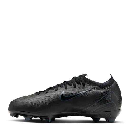 Boys Nike Vapor 16 Pro Juniors Firm Ground Football Boots in Black/Green - Image 2