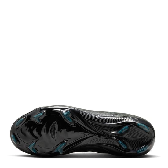 Boys Nike Vapor 16 Pro Juniors Firm Ground Football Boots in Black/Green - Image 3