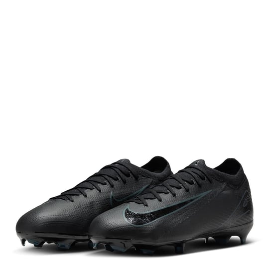 Boys Nike Vapor 16 Pro Juniors Firm Ground Football Boots in Black/Green - Image 4