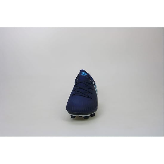 Boys Patrick Football Boots Firm Ground Lace Up in Blue - Image 4