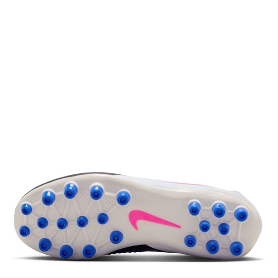 Boys Nike 6 High Academy Juniors Astro Turf Football Boots in Racer Blue - Image 3