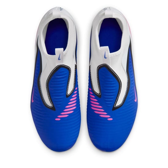 Boys Nike 6 High Academy Juniors Astro Turf Football Boots in Racer Blue - Image 6