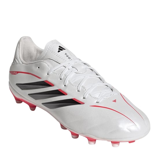 Boys adidas Copa Pure 3 Firm Ground Football Boots in Met/Black/Red - Image 3