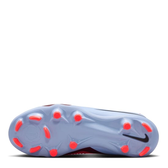 Boys Nike Phantom 6 Academy High Juniors Firm Ground Football Boots in Blue/Purple - Image 3