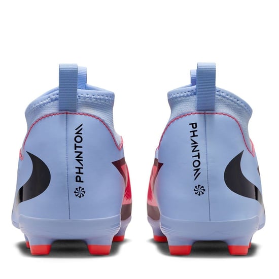 Boys Nike Phantom 6 Academy High Juniors Firm Ground Football Boots in Blue/Purple - Image 5