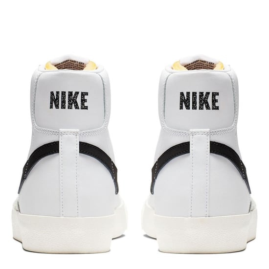 Boys Nike Blazer Mid 77 Vintage Shoes Juniors in White/Black - Image 4