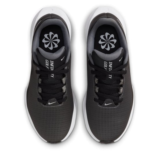 Boys Nike Spikeless Golf Shoes in Black/White - Image 6