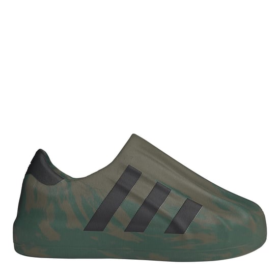 Boys adidas Originals Superstar Slip On Trainers in Olive Strata - Image 1