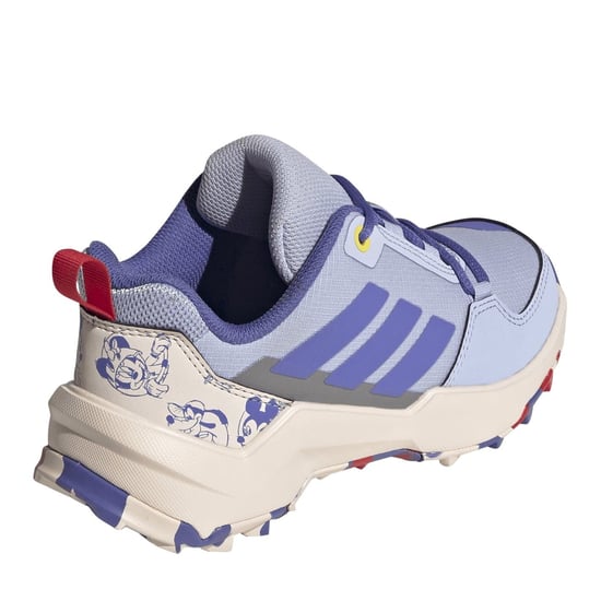 Boys adidas Terrex AX4 Mickey Mouse Walking Shoes in Violet/Blu/Ruby - Image 4