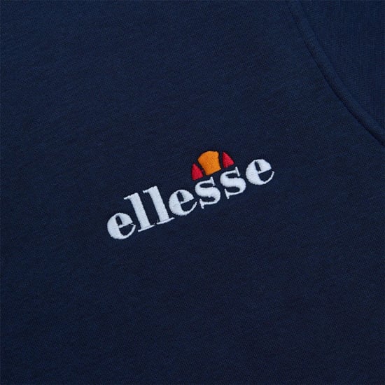 Ellesse Heren Pullover Hoodie met lange mouwen (Marine) - Image 3