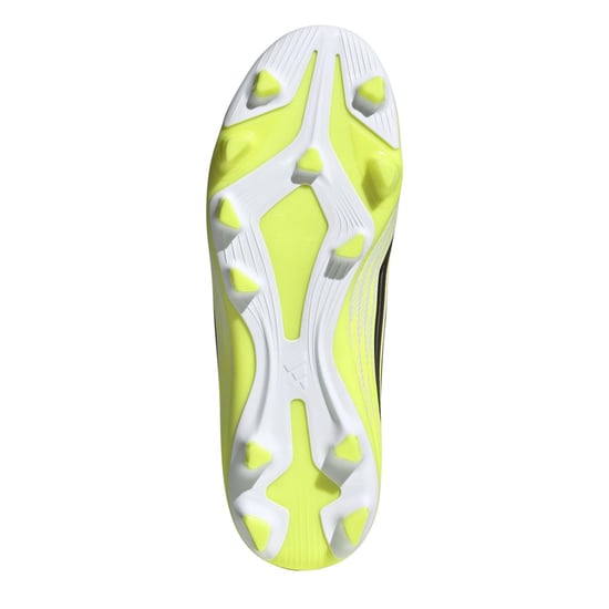 Boys adidas F50 Messi Club Juniors Firm Ground Football Boots in Solar Yellow - Image 6