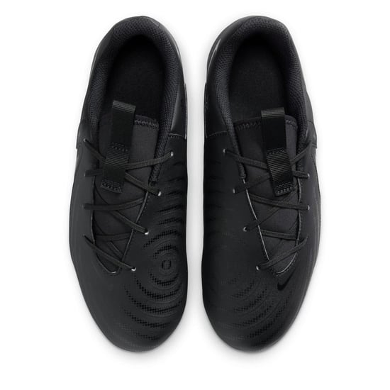 Boys Nike Phantom Gx Ii Academy Junior Firm Ground Football Boots in Black/Green - Image 6