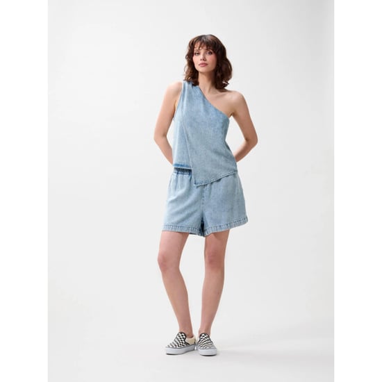 Catwalk Junkie Pull on denim shorts - Image 5