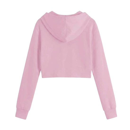 Miso Kvinnor/Damer med hel dragkedja med huva (Rosa) - Image 2