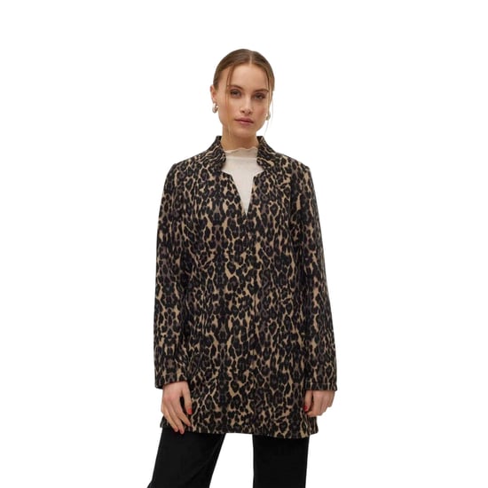 Vero Moda Dames Katrine Luipaardprint Jas (Bruin) - Image 4