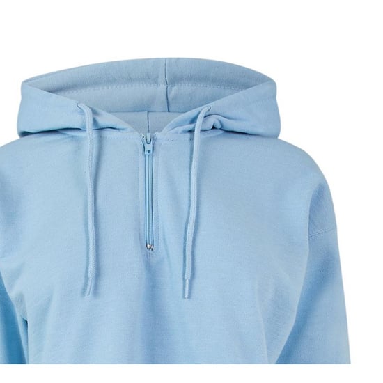 Miso Crop Hoodie för dam och dam (Blå) - Image 3