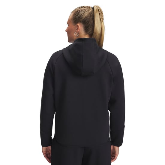 Under Armour Dames-sweatjack ‘Unstoppable’ in twee kleuren (Zwart) - Image 4