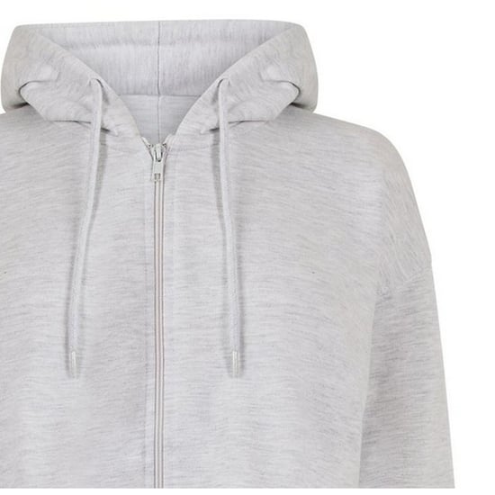 Miso Relaxed Fit Crop Hoodie för dam och dam (Havregrynsgröt) - Image 3
