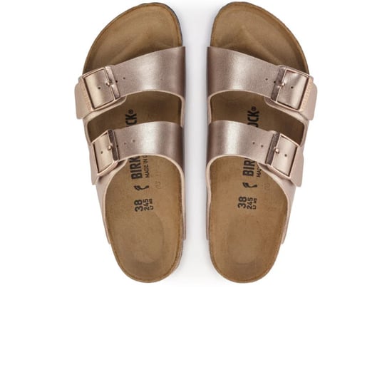 Birkenstock Arizona birko-flor koper smal voetbed dames slipper - Image 4