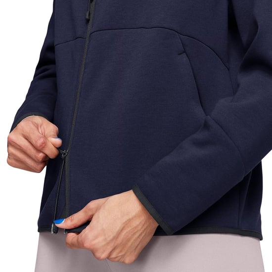 Under Armour Dames-sweatjack ‘Unstoppable’ in twee kleuren (Blauw) - Image 5