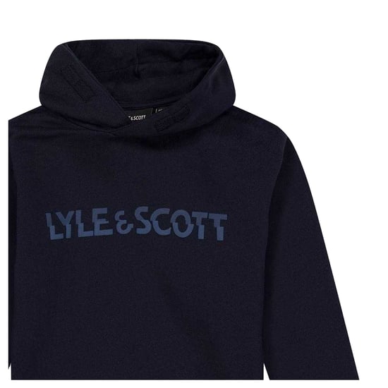 Lyle & Scott Kinder/Kids logohoodie (Donkere marine) - Image 3