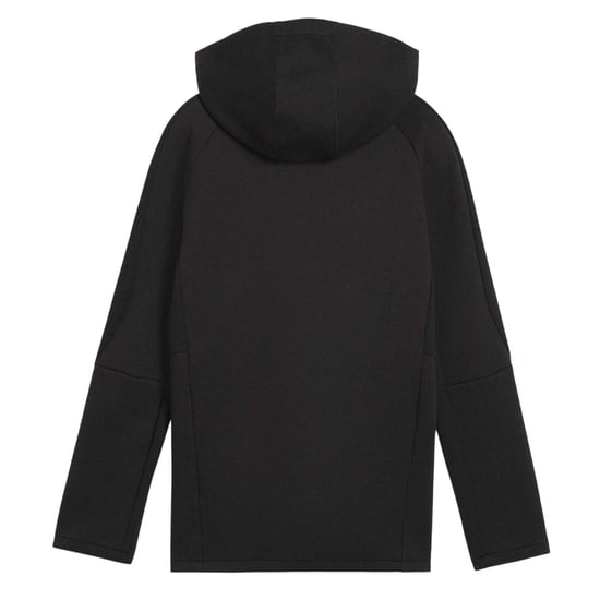 Puma Barn/Kids Full Zip Hoodie med dragkedja (Puma Black) - Image 2