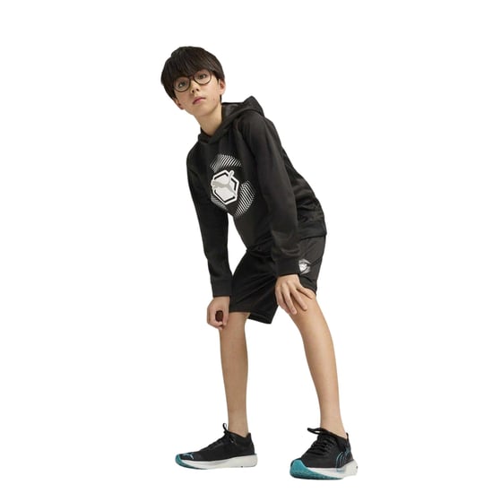 Puma Childrens/Kids Overhead Hoodie (Puma Black) - Image 1