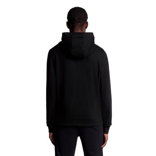 Lyle & Scott Heren Fly Fleece Full Zip Hoodie (Jet Zwart) - Image 2