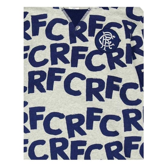 Castore Kinder Rangers FC All-Over Print Hoodie (Grijs) - Image 3