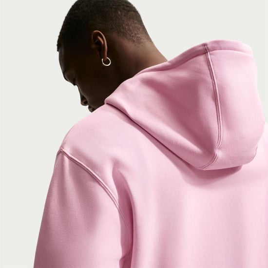 Nike Huvtröja med hel dragkedja för herr från Sportswear Club (Rosa skum) - Image 2