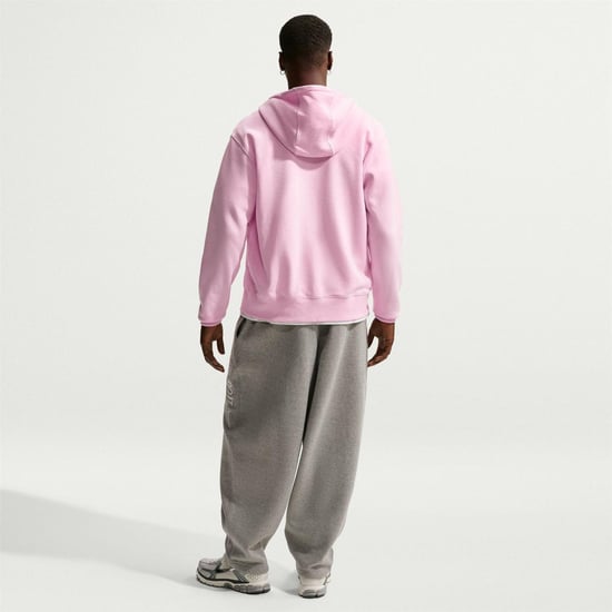 Nike Huvtröja med hel dragkedja för herr från Sportswear Club (Rosa skum) - Image 5