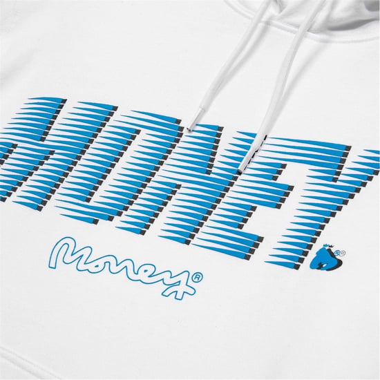 Money Zoom Ape-hoodie voor heren (Wit) - Image 3