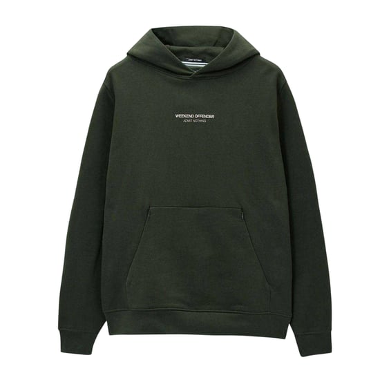Weekend Offender Coban Woan-hoodie voor heren (Groen) - Image 1