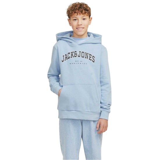 Jack And Jones Hoodie voor het jongens-universiteitsteam (Chambray Blauw) - Image 2