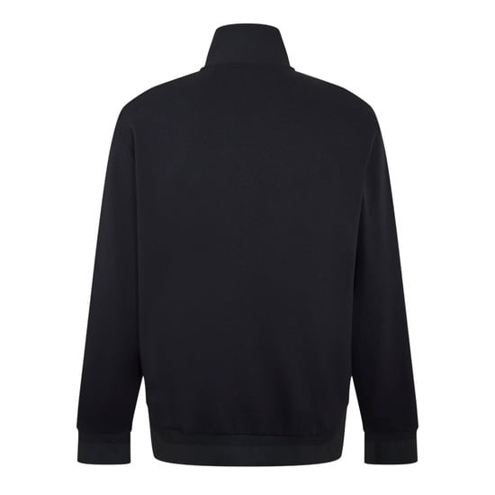 Boss Casual hoodie met doorlopende rits voor heren (Zwart) - Image 2