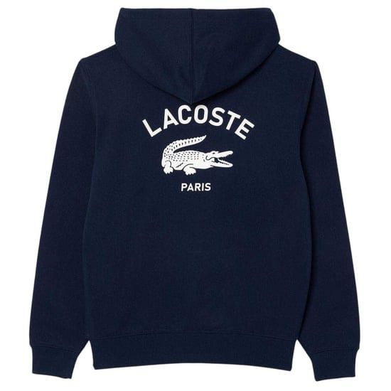 Lacoste Unisex Adult Hooded Classic Hoodie (Blue) - Image 2