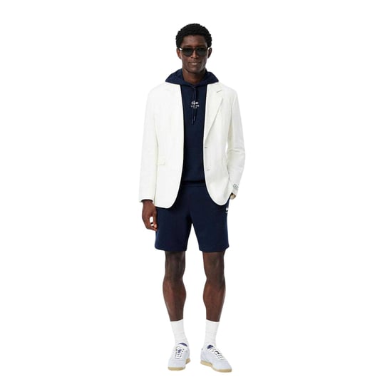 Lacoste Unisex Adult Hooded Classic Hoodie (Blue) - Image 4