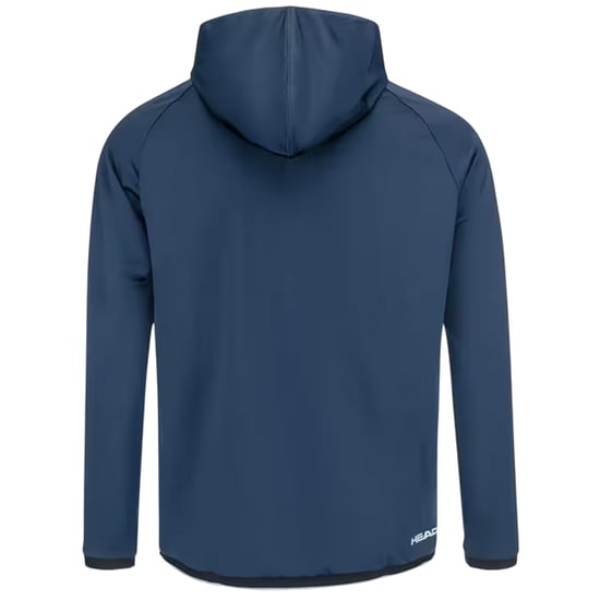 Head Heren-sweatshirt met geometrisch patroon en reguliere raglanmouwen (Blauw) - Image 2