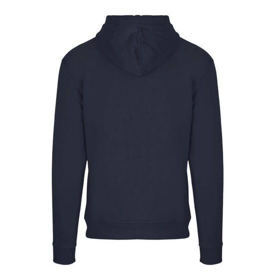 Aquascutum Mens Relaxed Fit Hoodie med full dragkedja (Marinblått) - Image 2