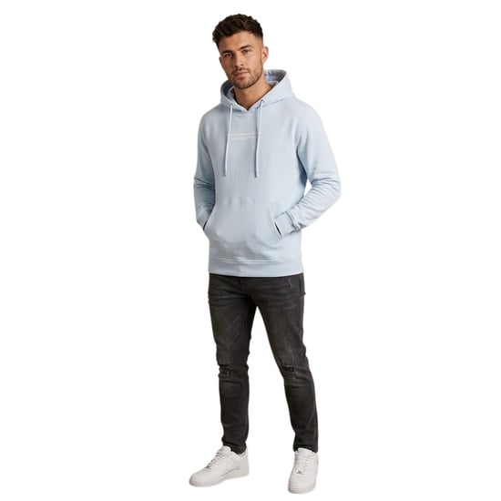 Criminal Damage Herenlogo Hoodie (Licht Blauw) - Image 3