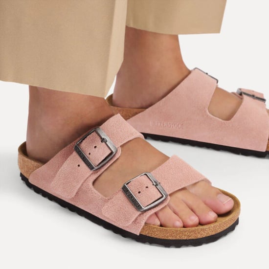 Birkenstock Arizona suède roze smal voetbed dames slipper - Image 3