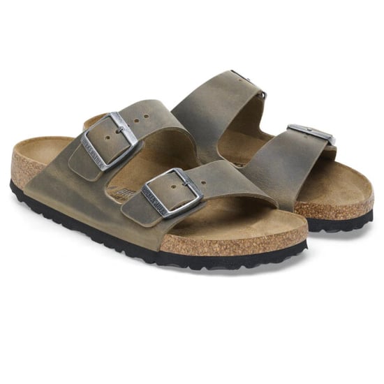 Birkenstock Arizona vetleer smal voetbed unisex slipper - Image 4
