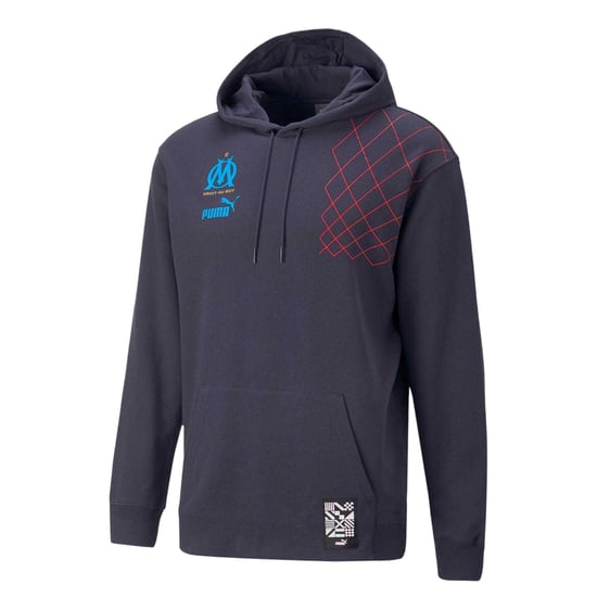 Puma Hoodie voor heren van De Marsseille (Marine) - Image 1