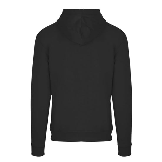 Aquascutum Mens Relaxed Fit Hoodie med full dragkedja (Svart) - Image 2