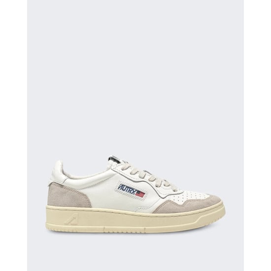 Autry Heren medalist low sneakers leer suède - Image 1