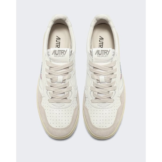 Autry Heren medalist low sneakers leer suède - Image 3