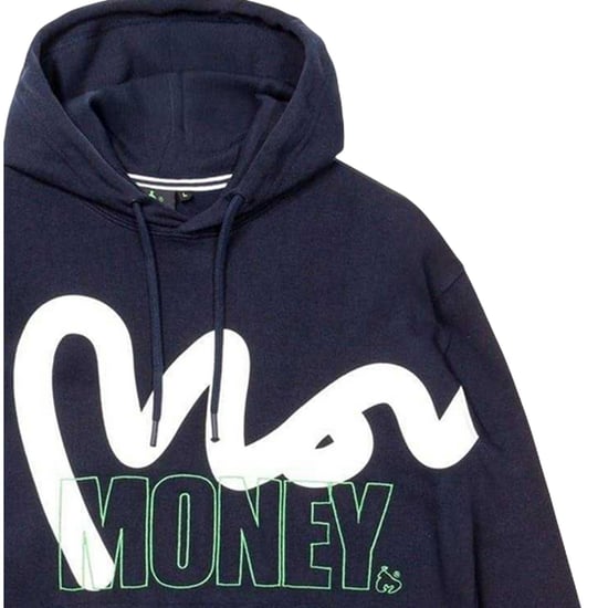 Money Mens Block Sjabloon Hoodie (Marineblauw) - Image 4