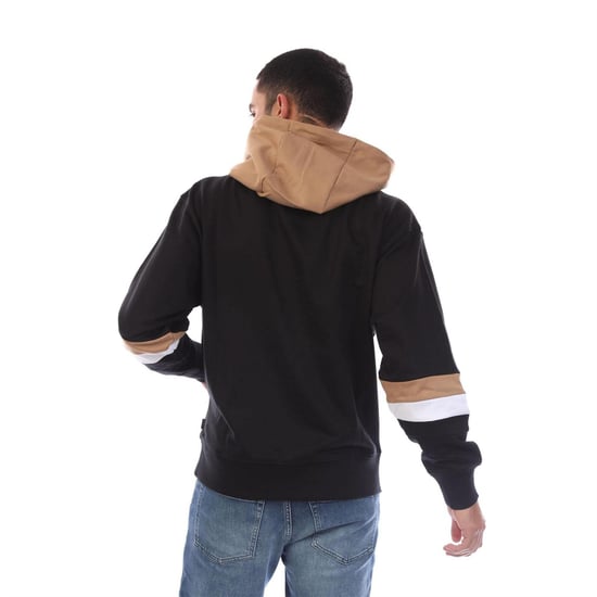 Boss Heren Sullivan 20 oversized hoodie met trekkoord (Zwart) - Image 2