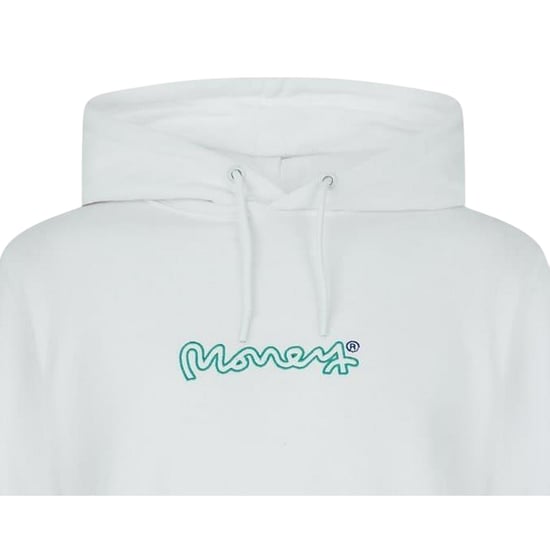 Money Mens Signature Relaxed Fit Hoodie (Wit) - Image 3